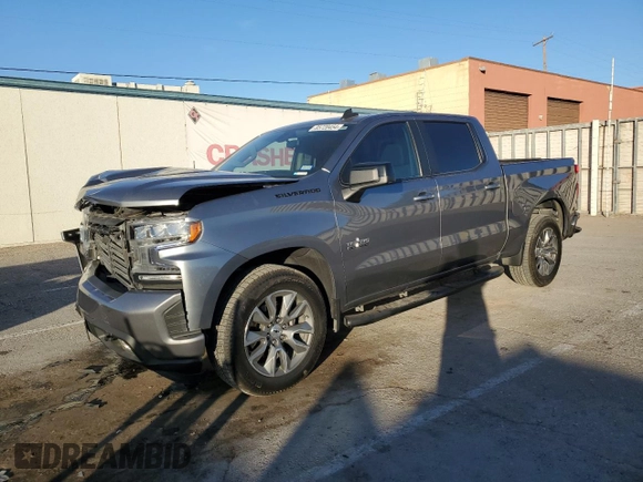 2021 Chevrolet Silverado 1500 RST with VIN 1GCPWDED6MZ174009, listed as a Copart auction lot 85720454 with 45,277 mi miles and Salvage Title. Bid and sale history available at carsss.com. Image 1.