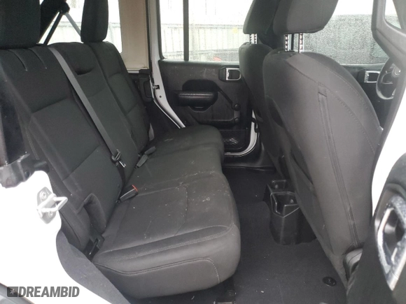 2018 Jeep Wrangler Unlimited Sport S with VIN 1C4HJXDN8JW293224, listed as a Copart auction lot 43574685 with 50,873 mi miles and Salvage Title. Bid and sale history available at carsss.com. Image 11.