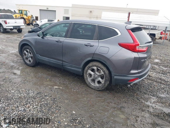 2017 Honda CR-V EX-L with VIN 7FARW1H8XHE039217, listed as a IAAI auction lot 41586701 with 37,058 mi miles. Bid and sale history available at carsss.com. Image 3.