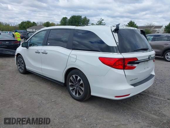 2022 Honda Odyssey EX-L с VIN 5FNRL6H74NB048872, выставлен на аукционе IAAI как лот 41983115 с пробегом 37 174 миль миль и . История ставок и продаж доступна на DreamBid. Изображение 3.