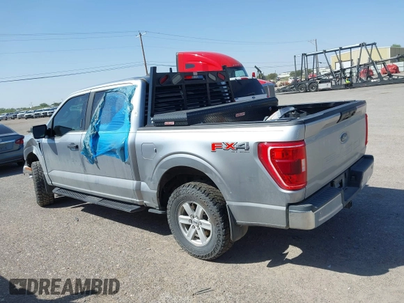 2021 Ford F-150 XL with VIN 1FTFW1E53MKE45734, listed as a IAAI auction lot 41984643 with 47,403 mi miles. Bid and sale history available at carsss.com. Image 13.