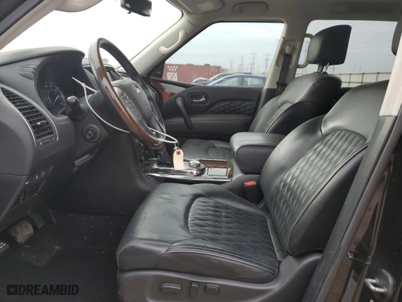 2018 Infiniti QX80 with VIN JN8AZ2NC3J9441423, listed as a Copart auction lot 47876664 with 63,659 mi miles. Bid and sale history available at carsss.com. Image 7.
