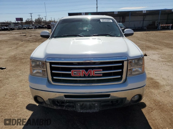 2013 GMC Sierra 1500 SLT with VIN 3GTP2WE76DG247865, listed as a Copart auction lot 48549805 with Not provided miles and Salvage title. Bid and sale history available at DreamBid. Image 5.