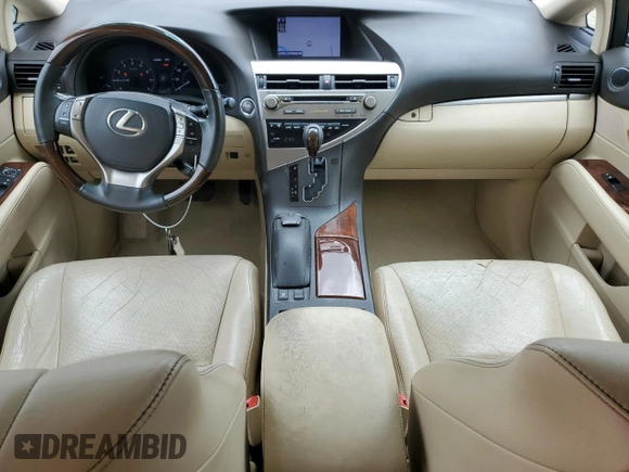 2014 Lexus RX 350 with VIN 2T2ZK1BA2EC141934, listed as a Copart auction lot 59601715 with 95,064 mi miles and Salvage title. Bid and sale history available at DreamBid. Image 8.