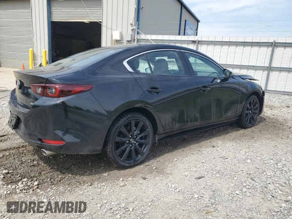 2025 Mazda 3 S Select Sport with VIN 3MZBPABM6SM460738, listed as a Copart auction lot 50954175 with 5,431 mi miles and Clean Title. Bid and sale history available at DreamBid. Image 3.
