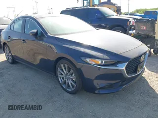 2025 Mazda 3 S Preferred with VIN 3MZBPACM9SM454771, listed as a IAAI auction lot 41997209 with 3,748 mi miles and . Bid and sale history available at DreamBid. Image 1.