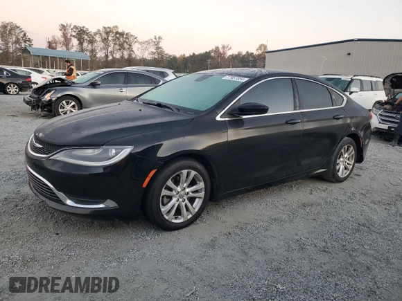 2016 Chrysler 200 Limited with VIN 1C3CCCAB4GN127616, listed as a Copart auction lot 77957854 with 149,523 mi miles and Salvage Title. Bid and sale history available at carsss.com. Image 1.