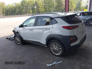 2020 Hyundai Kona SEL with VIN KM8K2CAA1LU463785, listed as a IAAI auction lot 40055542 with 58,258 mi miles. Bid and sale history available at carsss.com. Image 3.