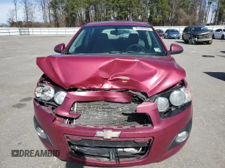 2014 Chevrolet Sonic LT with VIN 1G1JC6SB7E4120416, listed as a Copart auction lot 45308955 with 92,472 mi miles and Salvage Title. Bid and sale history available at carsss.com. Image 5.