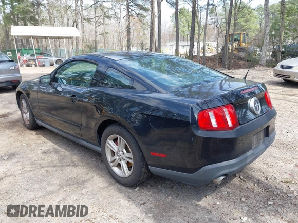 2012 Ford Mustang V6 Premium with VIN 1ZVBP8AM1C5205321, listed as a IAAI auction lot 41877052 with 120,412 mi miles. Bid and sale history available at carsss.com. Image 3.