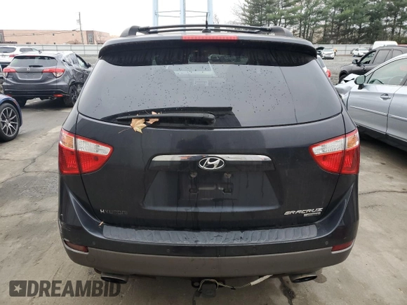 2007 Hyundai Veracruz GLS with VIN KM8NU73C97U005625, listed as a Copart auction lot 81715314 with 168,530 mi miles and Clean Title. Bid and sale history available at DreamBid. Image 6.