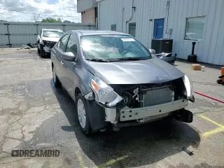 2017 Nissan Versa SV with VIN 3N1CN7AP5HL868242, listed as a Copart auction lot 60839025 with 39,965 mi miles and Salvage title. Bid and sale history available at DreamBid. Image 14.