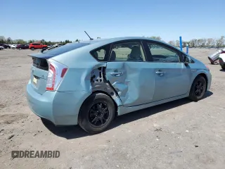 2014 Toyota Prius Four with VIN JTDKN3DU7E1756676, listed as a Copart auction lot 52323465 with 95,090 mi miles and Salvage Title. Bid and sale history available at DreamBid. Image 3.