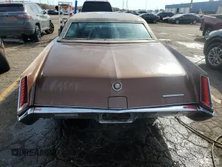1968 Cadillac Eldorado z VIN H8253350, wystawiony jako Copart lot #77140814 z przebiegiem 89 242 mil mil oraz Czysty tytuł • Clean title. Historia ofert i sprzedaży dostępna na DreamBid. Obrazek 6.