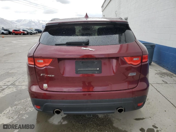2017 Jaguar F-PACE 35t Prestige with VIN SADCK2BV9HA496454, listed as a Copart auction lot 51451575 with 95,616 mi miles and Clean Title. Bid and sale history available at carsss.com. Image 6.