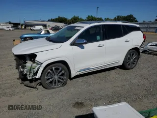 2019 GMC Terrain Denali with VIN 3GKALXEX8KL381827, listed as a Copart auction lot 57081915 with 83,291 mi miles and Salvage title. Bid and sale history available at DreamBid. Image 1.