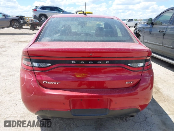 2013 Dodge Dart GT with VIN 1C3CDFCB1DD100130, listed as a IAAI auction lot 42192216 with 132,353 mi miles and . Bid and sale history available at DreamBid. Image 16.