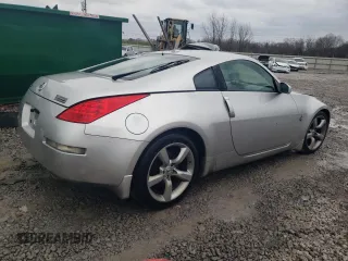 2008 Nissan 350Z with VIN JN1BZ34D78M704359, listed as a Copart auction lot 88781425 with 138,688 mi miles and Salvage Title. Bid and sale history available at carsss.com. Image 3.