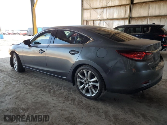 2014 Mazda 6 i Touring with VIN JM1GJ1V68E1139776, listed as a Copart auction lot 54412755 with 109,477 mi miles and Salvage Title. Bid and sale history available at DreamBid. Image 2.