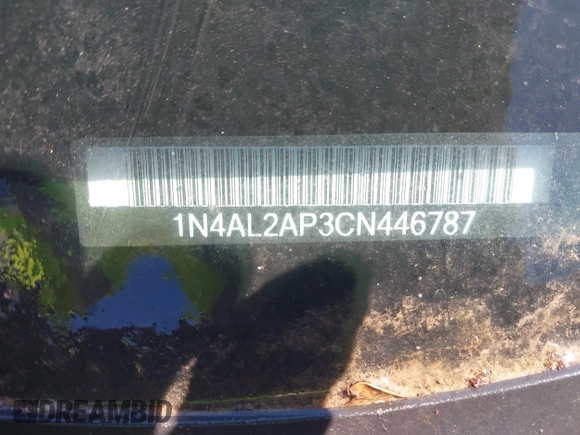 2012 Nissan Altima S z VIN 1N4AL2AP3CN446787, wystawiony jako IAAI lot #41839940 z przebiegiem Nie podano mil oraz . Historia ofert i sprzedaży dostępna na DreamBid. Obrazek 9.