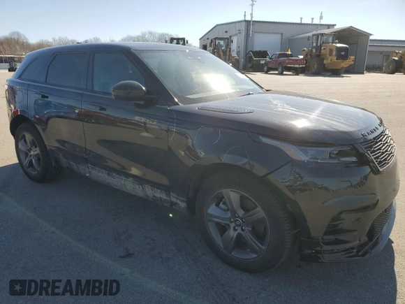 2025 Land Rover Range Rover Velar Dynamic SE with VIN SALYL2EXXSA809622, listed as a Copart auction lot 48401395 with 3,699 mi miles and Clean title. Bid and sale history available at DreamBid. Image 4.