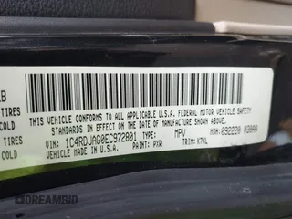 2014 Dodge Durango SXT z VIN 1C4RDJAG0EC972801, wystawiony jako IAAI lot #42754686 z przebiegiem 210 458 mil mil oraz . Historia ofert i sprzedaży dostępna na DreamBid. Obrazek 9.