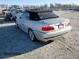 2005 BMW 3 Series 325Ci with VIN WBABW33415PL37084, listed as a Copart auction lot 82870094 with 208,216 mi miles and Salvage Title. Bid and sale history available at carsss.com. Image 11.