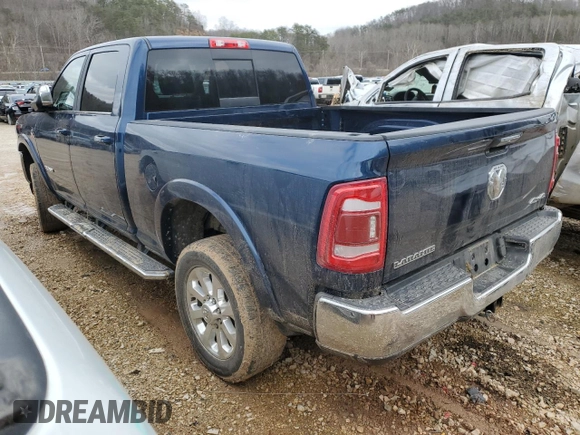 2022 Ram 2500 Laramie with VIN 3C6UR5FL9NG309322, listed as a Copart auction lot 43839795 with 112,037 mi miles and Salvage Title. Bid and sale history available at carsss.com. Image 2.