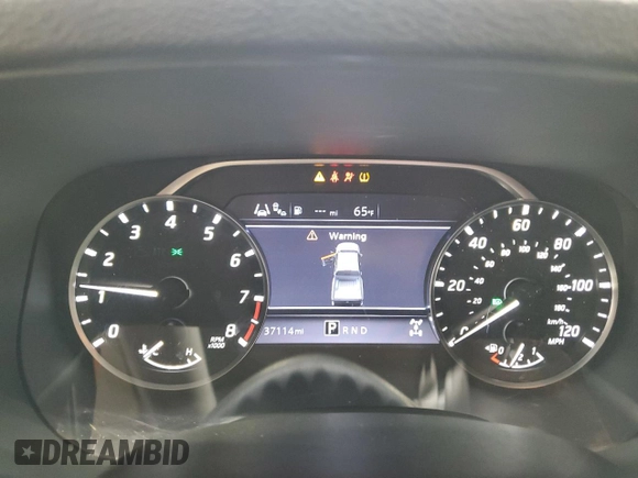 2023 Nissan Frontier Pro-4X with VIN 1N6ED1EK7PN630005, listed as a Copart auction lot 55478235 with 37,114 mi miles and Salvage title. Bid and sale history available at DreamBid. Image 9.
