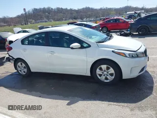 2018 Kia Forte LX with VIN 3KPFK4A77JE245278, listed as a IAAI auction lot 41797240 with 90,640 mi miles. Bid and sale history available at carsss.com. Image 14.