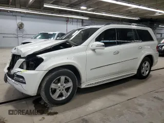 2012 Mercedes-Benz GL-Class GL 550 with VIN 4JGBF8GE3CA753796, listed as a Copart auction lot 45140525 with 49,374 mi miles and Salvage Title. Bid and sale history available at carsss.com. Image 1.