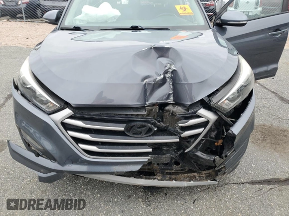 2017 Hyundai Tucson Sport with VIN KM8J3CA29HU495246, listed as a Copart auction lot 52799745 with 107,162 mi miles and Salvage Title. Bid and sale history available at DreamBid. Image 13.