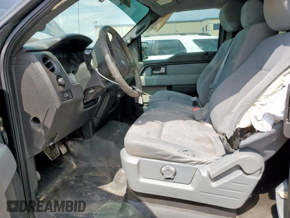 2014 Ford F-150 XL with VIN 1FTFX1CF0EFC92250, listed as a Copart auction lot 58959555 with 157,279 mi miles and Salvage title. Bid and sale history available at DreamBid. Image 7.