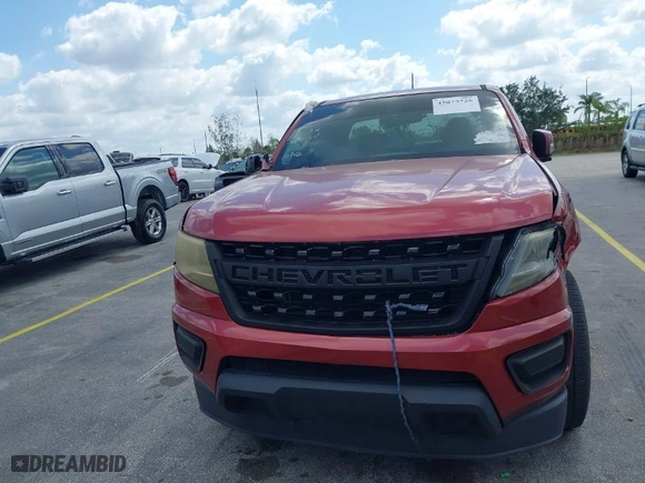 2015 Chevrolet Colorado 2WD Base with VIN 1GCHSAEA3F1235435, listed as a IAAI auction lot 42073726 with 79,700 mi miles. Bid and sale history available at carsss.com. Image 12.