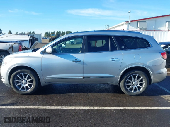 2015 Buick Enclave Leather with VIN 5GAKVBKD5FJ153659, listed as a IAAI auction lot 41295215 with 208,446 mi miles and . Bid and sale history available at carsss.com. Image 14.