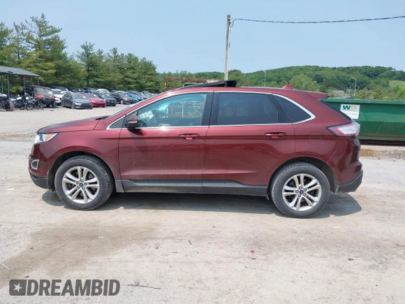 2016 Ford Edge SEL z VIN 2FMPK4J82GBB00481, wystawiony jako IAAI lot #42414912 z przebiegiem 159 671 mil mil oraz . Historia ofert i sprzedaży dostępna na DreamBid. Obrazek 15.