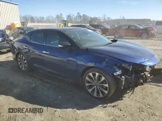 2020 Nissan Maxima Platinum with VIN 1N4AA6FV1LC385133, listed as a Copart auction lot 89101525 with 53,774 mi miles and Salvage Title. Bid and sale history available at DreamBid. Image 4.