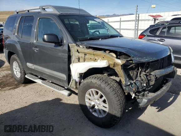 2015 Nissan Xterra S with VIN 5N1AN0NU3FN662132, listed as a Copart auction lot 47312865 with 142,869 mi miles and Salvage Title. Bid and sale history available at DreamBid. Image 4.