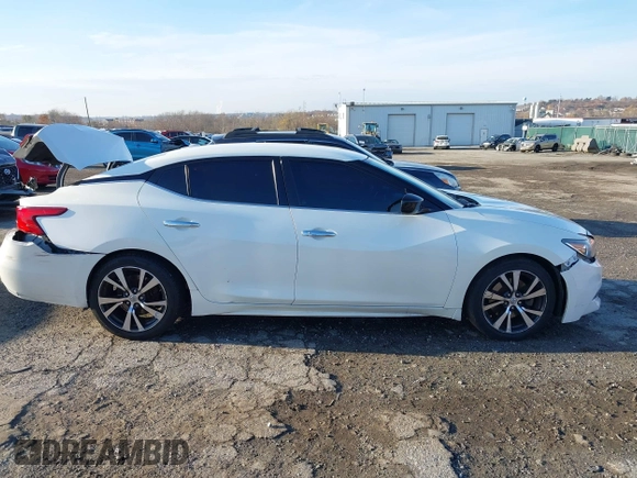 2016 Nissan Maxima SV with VIN 1N4AA6AP3GC377470, listed as a IAAI auction lot 40946380 with 85,768 mi miles and . Bid and sale history available at carsss.com. Image 12.