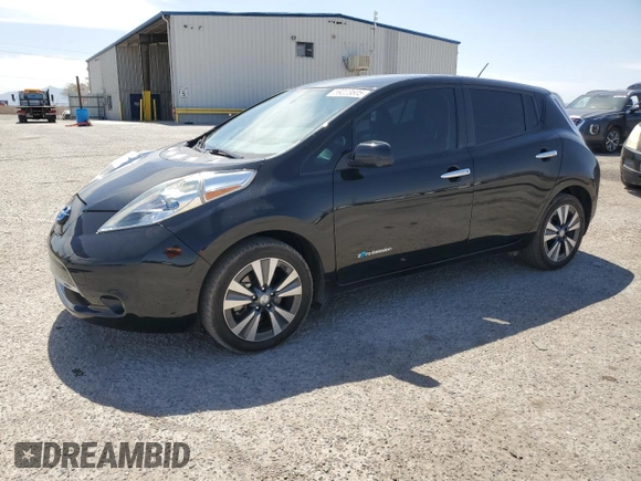 2015 Nissan LEAF SL z VIN 1N4AZ0CP8FC325849, wystawiony jako Copart lot #59223605 z przebiegiem 112 280 mil mil oraz Szkoda całkowita • Salvage title. Historia ofert i sprzedaży dostępna na DreamBid. Obrazek 1.