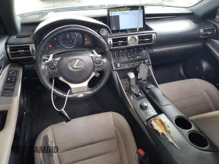 2014 Lexus IS 250 with VIN JTHBF1D2XE5031046, listed as a Copart auction lot 56917745 with 187,208 mi miles and Salvage title. Bid and sale history available at DreamBid. Image 8.