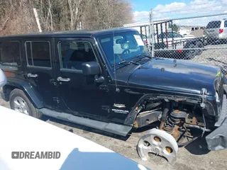 2015 Jeep Wrangler Unlimited Sahara with VIN 1C4BJWEGXFL506361, listed as a IAAI auction lot 41865418 with 80,841 mi miles. Bid and sale history available at carsss.com. Image 13.
