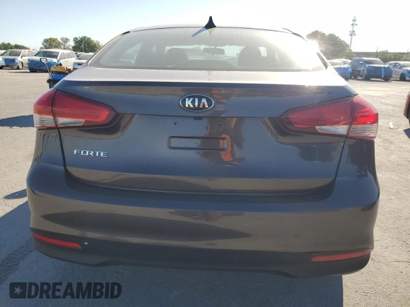 2017 Kia Forte LX with VIN 3KPFL4A77HE026487, listed as a Copart auction lot 48469475 with 252,409 mi miles and Salvage Title. Bid and sale history available at carsss.com. Image 6.