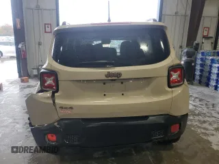 2016 Jeep Renegade Latitude with VIN ZACCJBBT4GPD21105, listed as a Copart auction lot 78734764 with 118,650 mi miles and Salvage Title. Bid and sale history available at carsss.com. Image 6.
