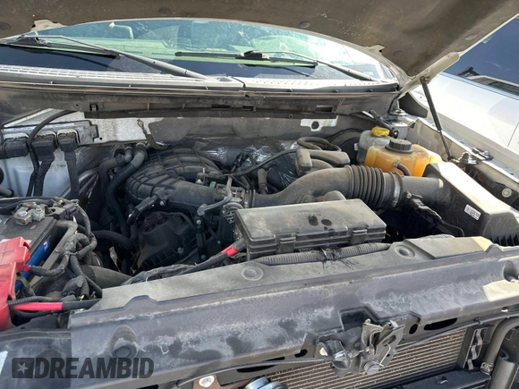 2014 Ford F-150 XL with VIN 1FTMF1CM5EKF29881, listed as a IAAI auction lot 42404039 with 120,355 mi miles and . Bid and sale history available at DreamBid. Image 1.