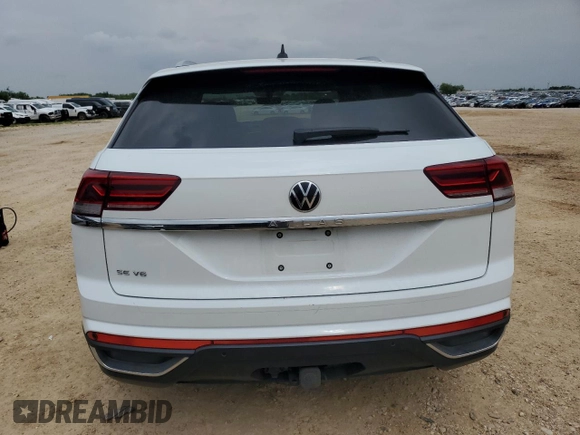 2022 Volkswagen Atlas SE with VIN 1V2JE2CA6NC223234, listed as a Copart auction lot 54621175 with 31,099 mi miles and Salvage title. Bid and sale history available at DreamBid. Image 6.