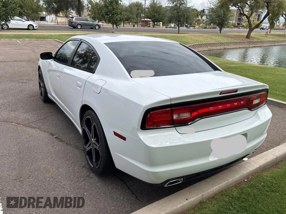 2014 Dodge Charger SE with VIN 2C3CDXBG7EH170853, listed as a Copart auction lot 56172635 with 161,102 mi miles and Clean Title. Bid and sale history available at carsss.com. Image 3.