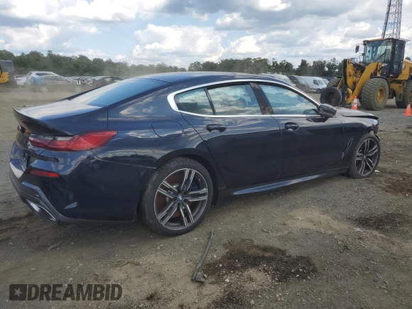 2020 BMW 8 Series M850i with VIN WBAGV8C02LCE36880, listed as a Copart auction lot 67080634 with 0 mi miles and Clean Title. Bid and sale history available at carsss.com. Image 3.