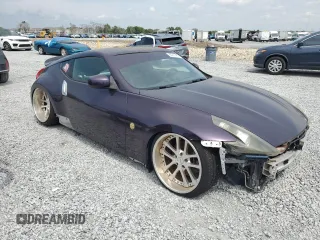 2009 Nissan 370Z Touring with VIN JN1AZ44E09M405999, listed as a Copart auction lot 50241455 with 0 mi miles and Non Repairable. Bid and sale history available at carsss.com. Image 4.