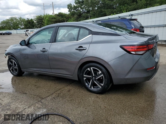 2024 Nissan Sentra SV with VIN 3N1AB8CV7RY354799, listed as a Copart auction lot 55519525 with 21,175 mi miles and Clean Title. Bid and sale history available at DreamBid. Image 2.